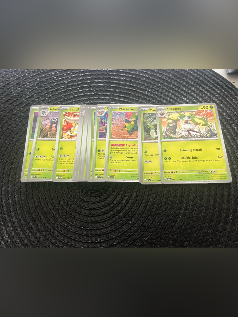 Pokemon 2025 card collection lot of 17